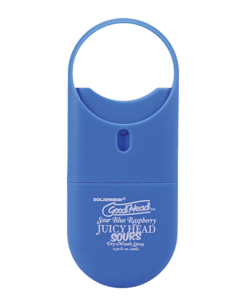 GoodHead Juicy Head Dry Mouth Spray To-Go - .30 oz Sour Blue Raspberry - Image 2