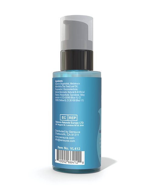 Sizzle Lips Warming Gel - 2 oz Bottle Blueberry Ice Pop - Image 2