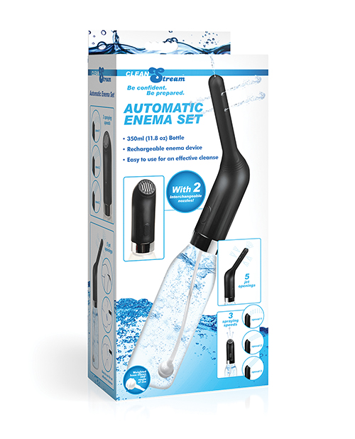 Automatic Travel Enema Set w/2 Nozzles - 350 ml - Image 2